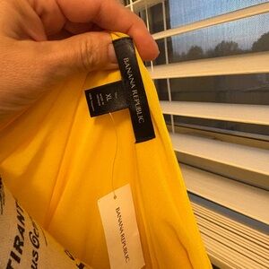 Banana Republic Vibrant Yellow Sleeveless Top